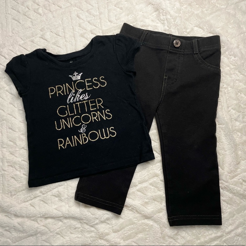 ⏰5 for $25 sale! 18-24 mo. baby girl outfit